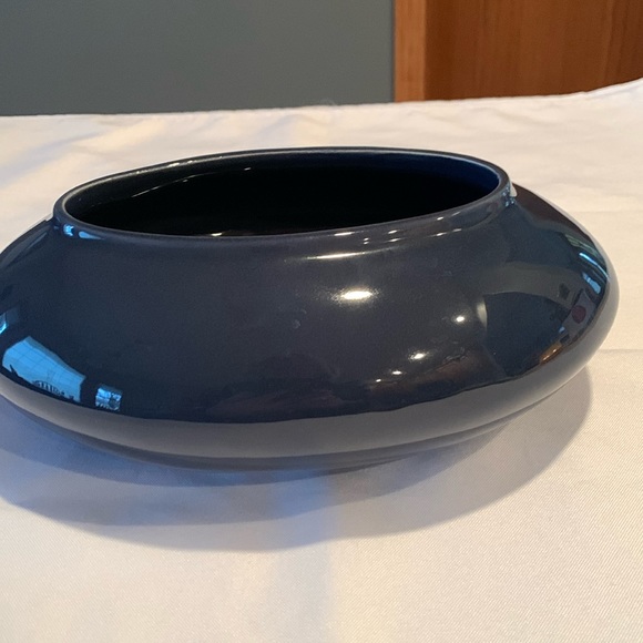 Other - Ceramic Vase or Planter, cobalt blue